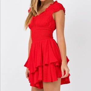 Princess Polly love galore romper